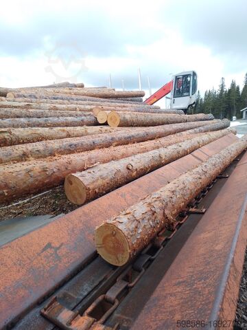 Машины для производства столбов и бревен  
