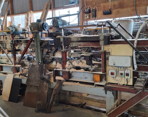 Машины для производства столбов и бревен  