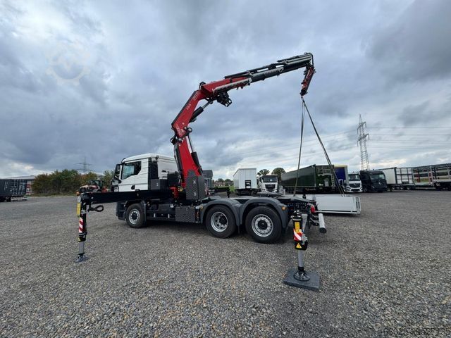 Autocamion greu MAN 26.470 6x4-4 Hydrodrive Fassi Kran F545 Jib
