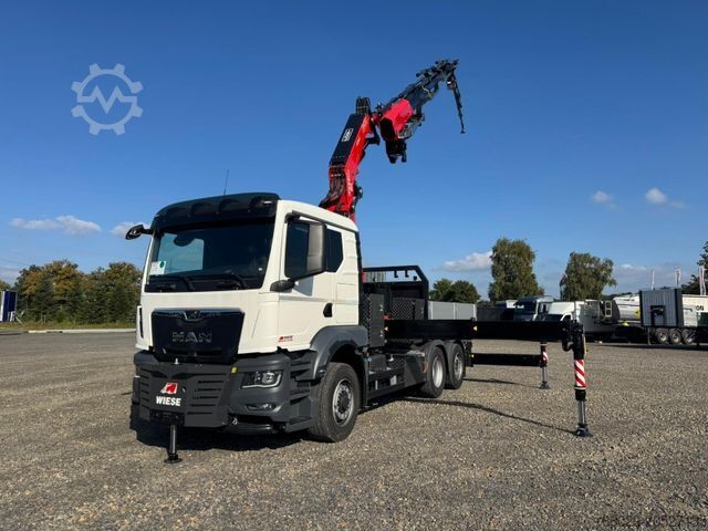 Autocamion greu MAN 26.470 6x4-4 Hydrodrive Fassi Kran F545 Jib