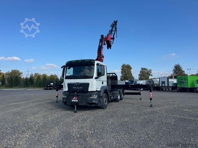 Autocamion greu MAN 26.470 6x4-4 Hydrodrive Fassi Kran F545 Jib