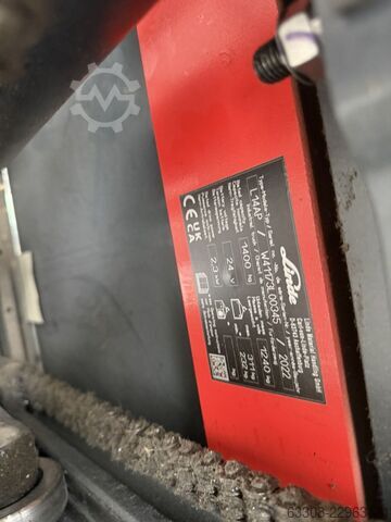 χειροκίνητος παλετοφόρος Linde E14 AP