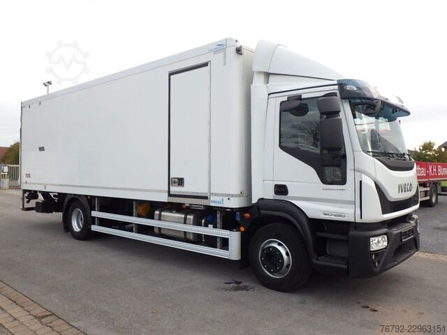 Kühlkoffer-LKW IVECO ML 160 E 28 P TK-Koffer 7,5m/LBW/Türen/AHK/Klima