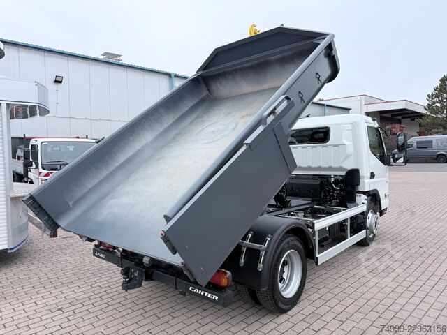 Furgón volquete FUSO Canter 7C18 HYFA Abrollkipper inkl. Mulde