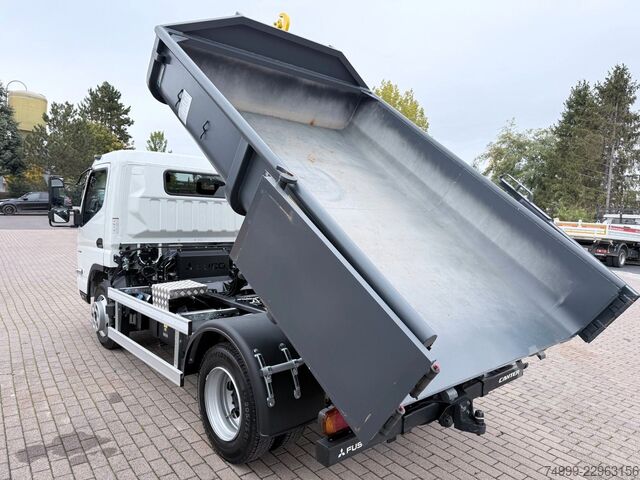 Furgón volquete FUSO Canter 7C18 HYFA Abrollkipper inkl. Mulde