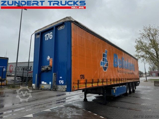 Sliding tarpaulins Van Hool 3 AS SCHUIFZEILEN TRAILER, PALLET BOX