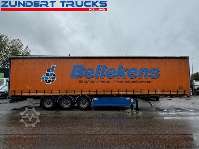 Sliding tarpaulins Van Hool 3 AS SCHUIFZEILEN TRAILER, PALLET BOX