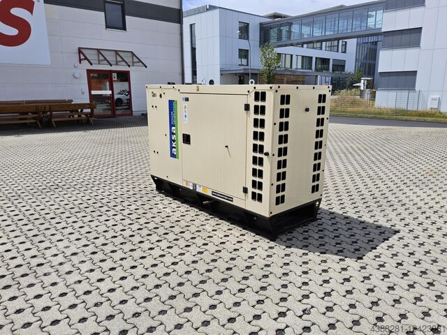 Gerador AKSA AJD 33 EU | 33 kVA Diesel Notstrom Schallgedämmt | NEU 2024