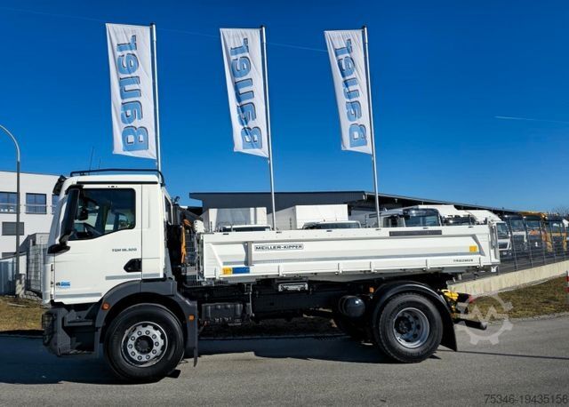 Dreiseitenkipper LKW MAN TGM 18.320 / 4x2 / Meiller / Kipper /Klima/Neu