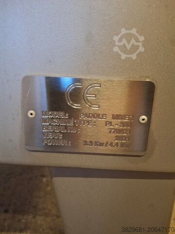 Lopatkové miešače Lakidis PL-300