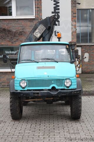 Unimog Mercedes-Benz UNIMOG 900 mit Kran HIAB 650