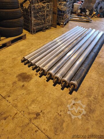 Roletes de alumínio para transporte de material Aluminum rollers for paper processing 