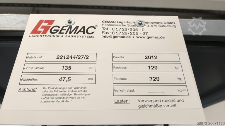 Plug-in ράφια GEMAC Normafix