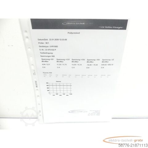 Component Heidenhain UVR 150D ID: 390 421-01 SN23575632P im Austausch (Exchange)