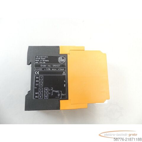 Komponente IFM SR0127 Auswerteeinheit SN: 128773 - ! -