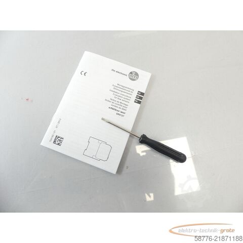 Komponente IFM SR0127 Auswerteeinheit SN: 128773 - ! -