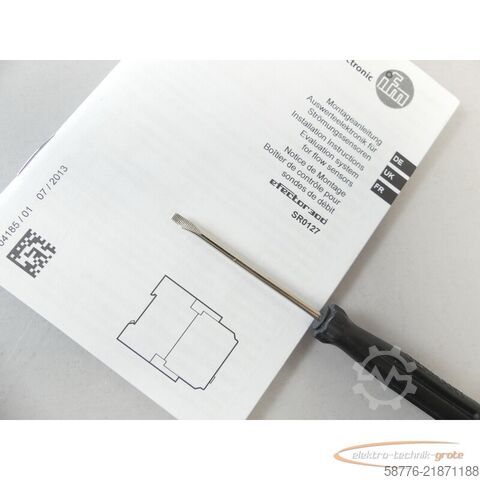 Komponente IFM SR0127 Auswerteeinheit SN: 128773 - ! -