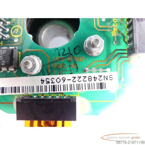 组成部分 Indramat 109-0780-4B01-01 TKF3 Tacho SN:248222-60354