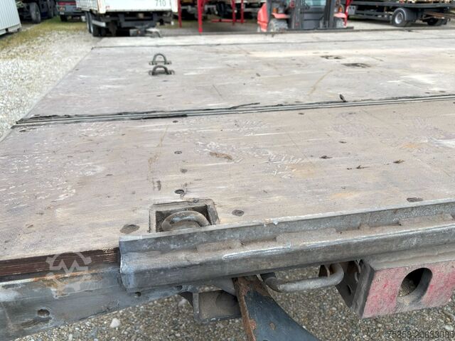 Izmenljiva nadgradnja platforma Wecon Plattform mittig+außen Zurringe verzinkt