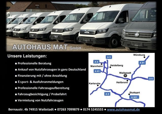 Minibús VOLKSWAGEN CADDY 2.0 TDI TEMPOMAT AHK NAVI EURO 6