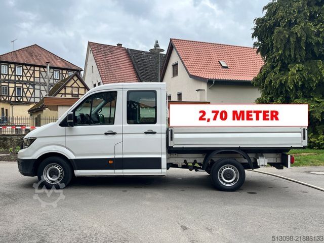 Furgoneta pick-up VOLKSWAGEN CRAFTER 4 MOTION PRITSCHE DoKa 3500KG-AHK AUT.