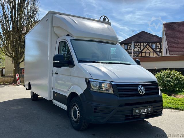 Furgoneta caja VOLKSWAGEN CRAFTER 2.0TDI XXXL KOFFER RAMPE KAMERA 177 PS
