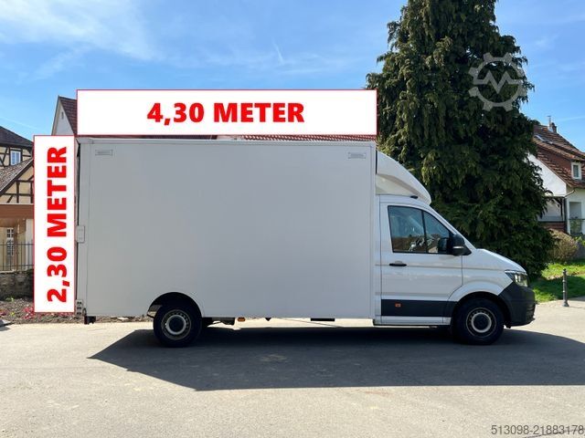 Furgoneta caja VOLKSWAGEN CRAFTER 2.0TDI XXXL KOFFER RAMPE KAMERA 177 PS