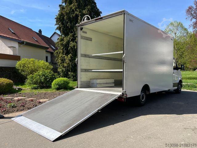 Furgoneta caja VOLKSWAGEN CRAFTER 2.0TDI XXXL KOFFER RAMPE KAMERA 177 PS