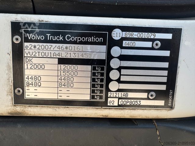 박스 트럭 VOLVO FL 210 4x2 Closed box / Koffer Euro 6