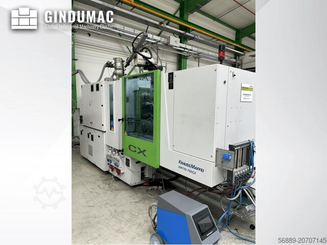 Hydraulic Injection Moulding Machine Krauss Maffei 110-750 CX