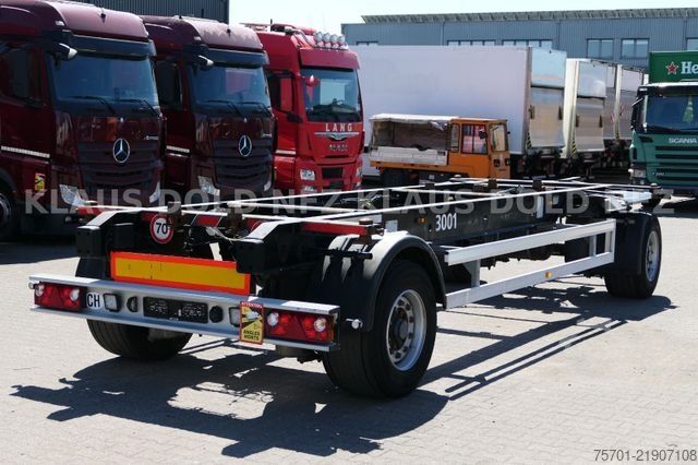 Remolque con chasis intercambiable KRONE AZ BDF Wechselfahrgestell BPW-Achsen