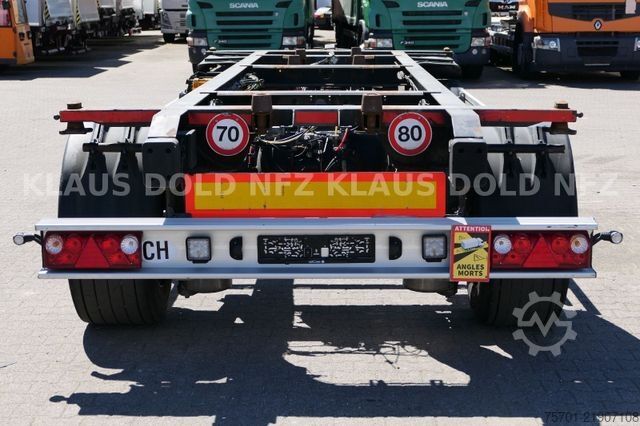 Remolque con chasis intercambiable KRONE AZ BDF Wechselfahrgestell BPW-Achsen
