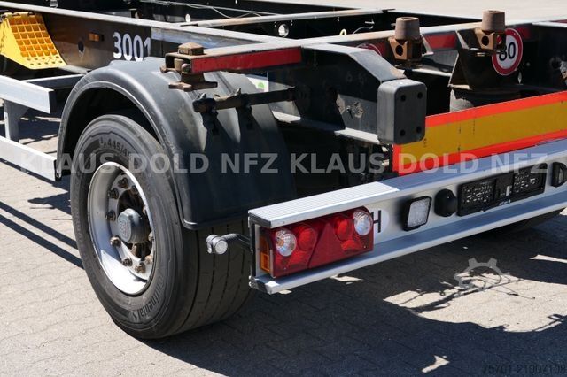 Remolque con chasis intercambiable KRONE AZ BDF Wechselfahrgestell BPW-Achsen
