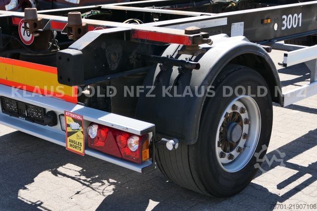 Remolque con chasis intercambiable KRONE AZ BDF Wechselfahrgestell BPW-Achsen