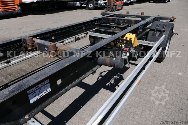 Remolque con chasis intercambiable KRONE AZ BDF Wechselfahrgestell BPW-Achsen