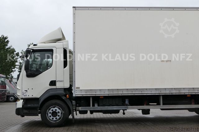 Camión caja VOLVO FL 250 Koffer Rolltor LBW Euro 6