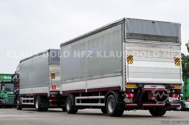 Φορτηγό πλατφόρμα με μουσαμά IVECO Stralis 460 PP Komplettzug Durchladesystem