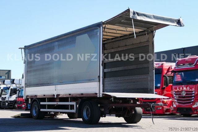 Φορτηγό πλατφόρμα με μουσαμά IVECO Stralis 460 PP Komplettzug Durchladesystem