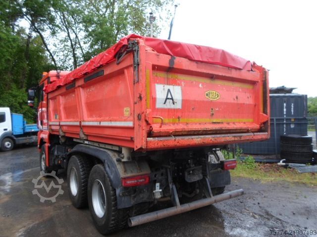 Самосвален камион MAN TGX 33.540/6x4/MEILLER-BORDMATIC