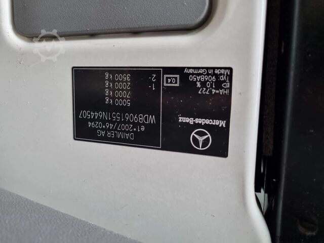 Maleta Mercedes-Benz Sprinter 513 CDI Koffer 21kub 130 pk Euro 5B GV...