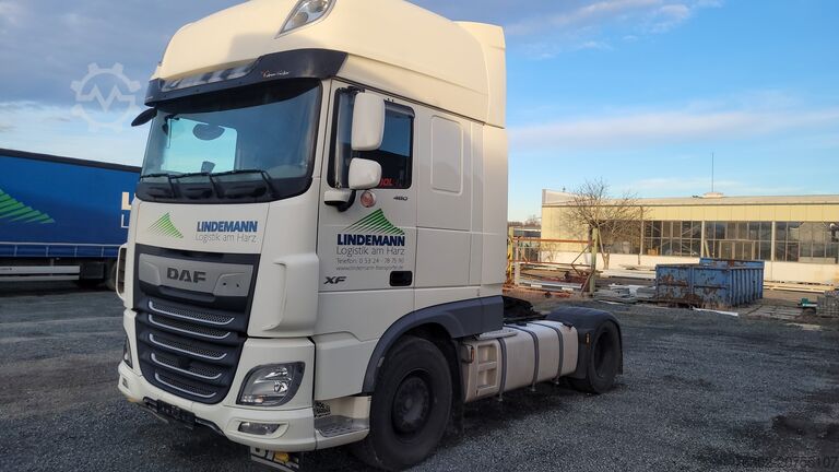 Volumetrekker DAF XF 480 FT SSC Standklima Retarder