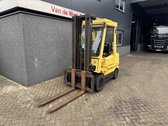 海斯特 S3.20XM 三级490自由提升门架 / 侧移器 液化气叉车 1999年 HYSTER S3.20XM Triplo 490 Freelift/ Sideshift LPG 1999