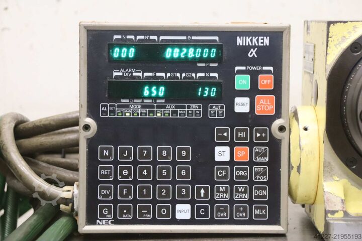 CNC rundbord NIKKEN CNC-100 P-105