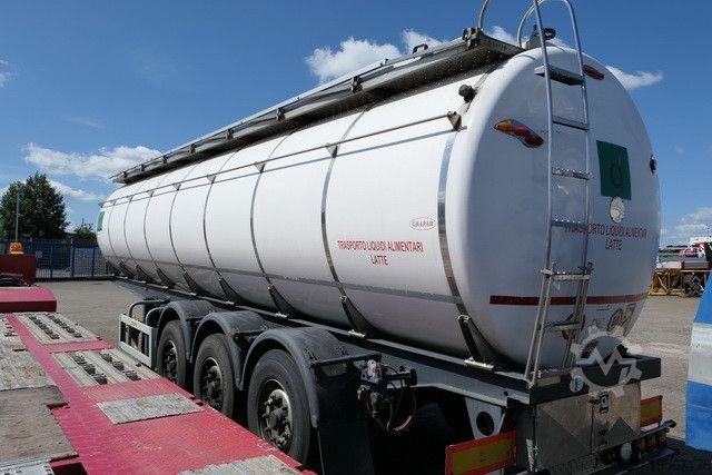 Tanksemitrailer Zorzi 38 S ET, Isoliert, 32m³, 4 Kammern, BPW