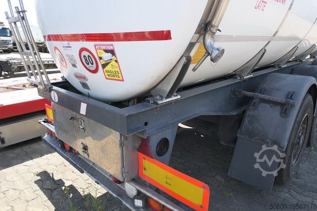 Tanksemitrailer Zorzi 38 S ET, Isoliert, 32m³, 4 Kammern, BPW