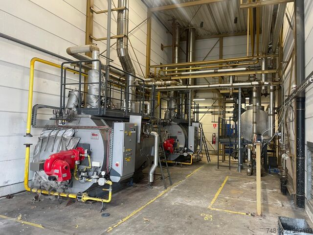 Parna kotlovska postrojenja (2x 2300 kg/h) Viessmann 2300 kg/hr + Weishaupt burner Vitomax 200 HS + G8/1-D ZMD