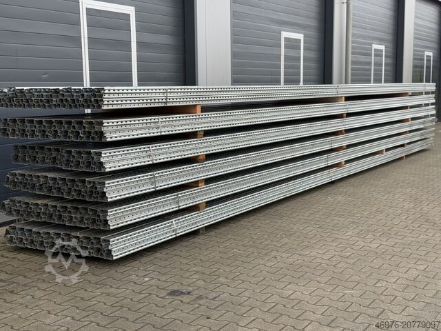 високостелажний склад SSI Schäfer PR600 / P177 / 9.900 x 1.100 mm
