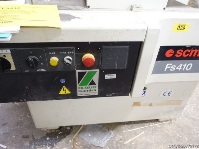 Raboteuse dégauchisseuse SCM FS410