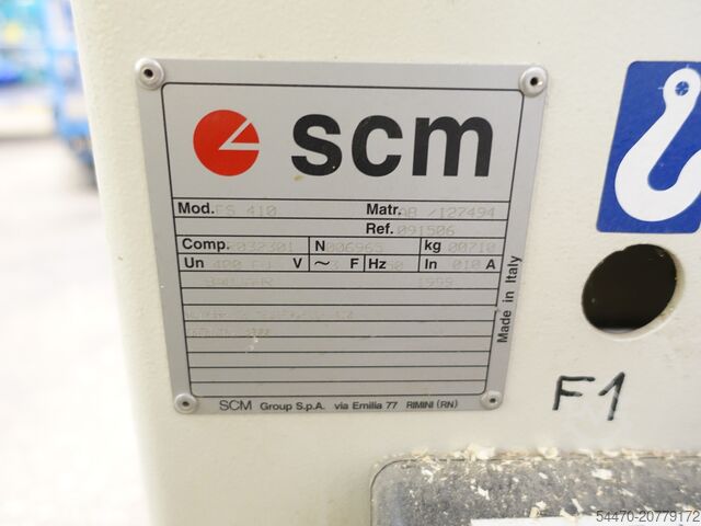 Avret- og tykkelseshøvelmaskin SCM FS410