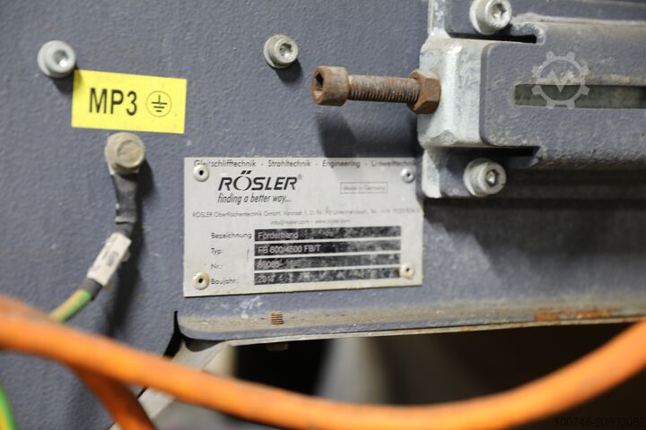 ماكينة التشطيب الاهتزازية Rösler R 550/6600 DA